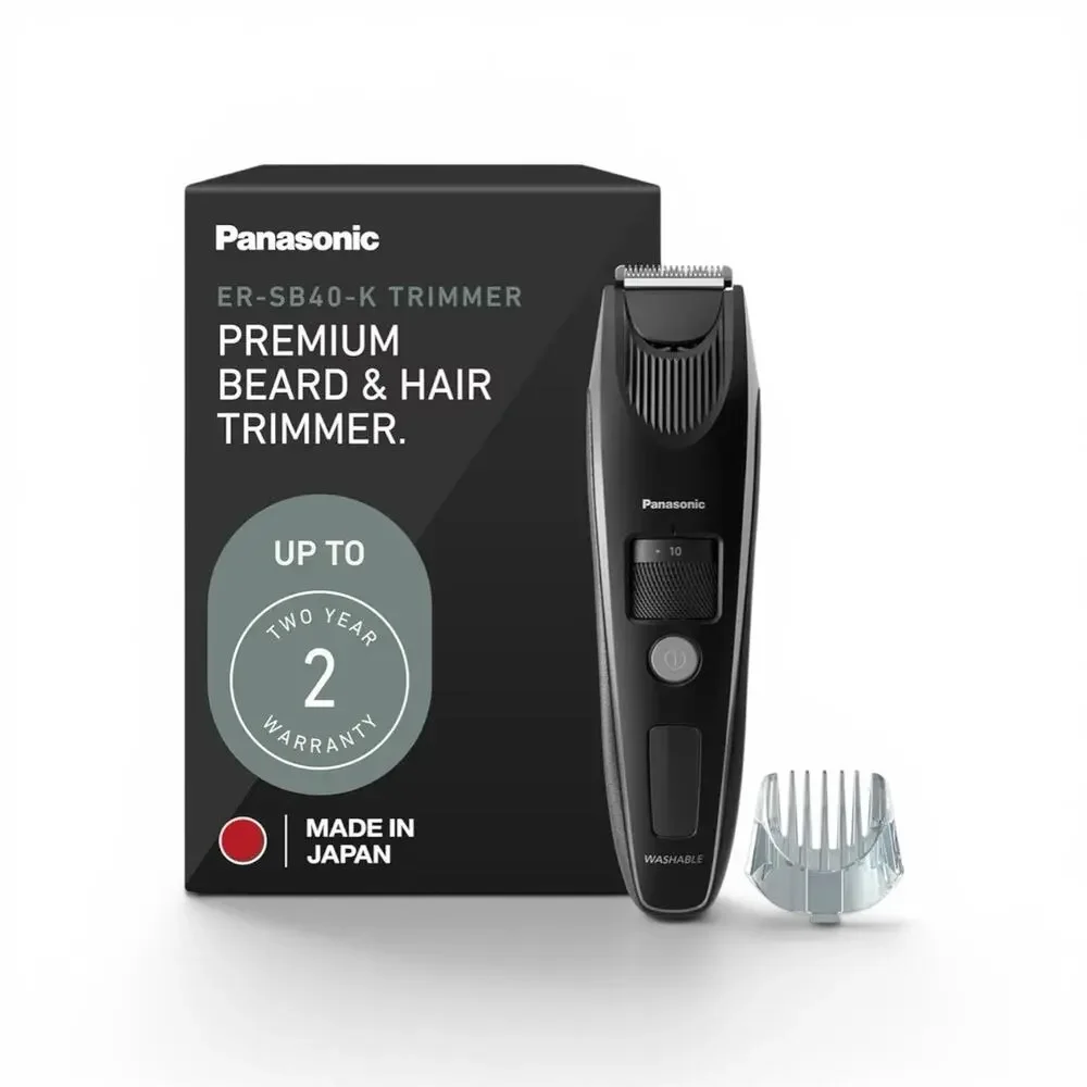Panasonic ER-SB40 Rechargeable Beard Trimmer Open Box Made in Japan Cordless